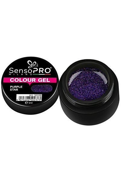 SensoPRO Milano Purple Star Colored UV Gel 5ml,