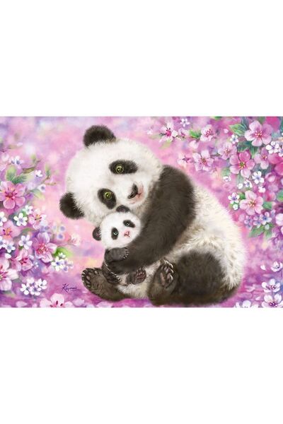 Schmidt Puzzle - Panda, Lama, Sloth, 3x24 piese (56368)