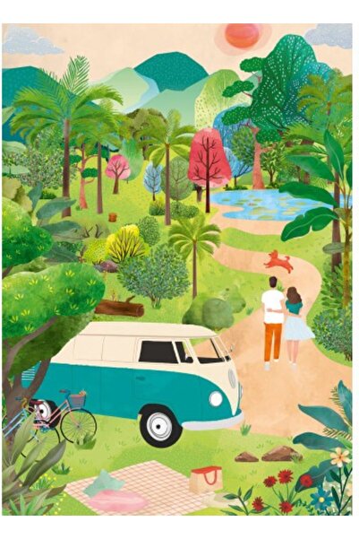 Pieces & Peace Puzzle 1000 pieces - Summer Trip (Pieces-and-Peace-0029)