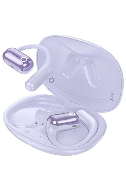 Hoco EA6, Căști cu ureche deschisă, TWS, BT 5.3, ENC, Mov