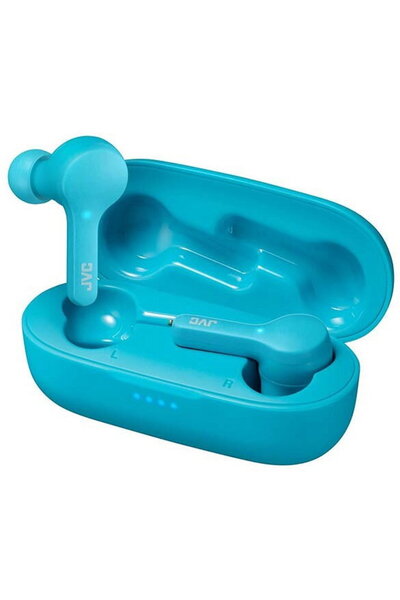 JVC HA-A7TANU Bluetooth earphones, blue