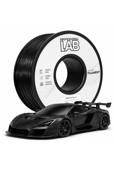 Professional LAB ABS филамент за 3D принтер, 1 кг, 1.75 мм, черен