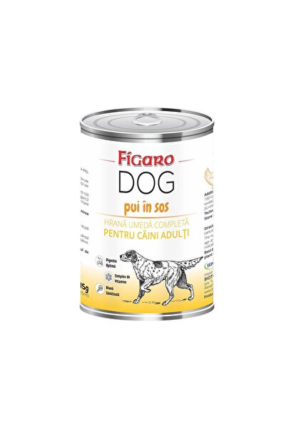 Figaro HRANA UMEDA PENTRU CAINI DOG PUI IN SOS CONSERVA 415G
