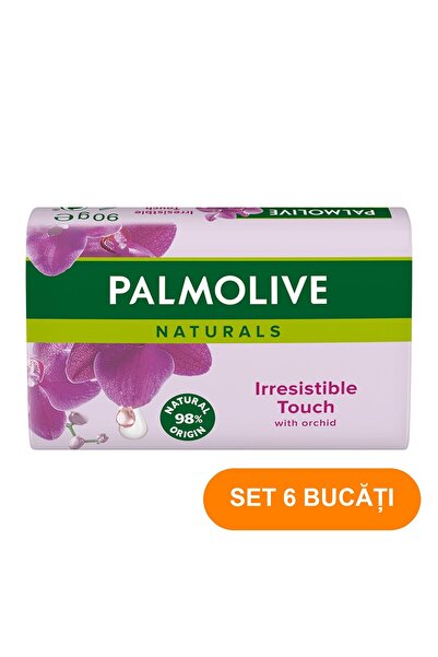 Palmolive SET 6 PIECES - Black Orchid Bar Soap 90 g