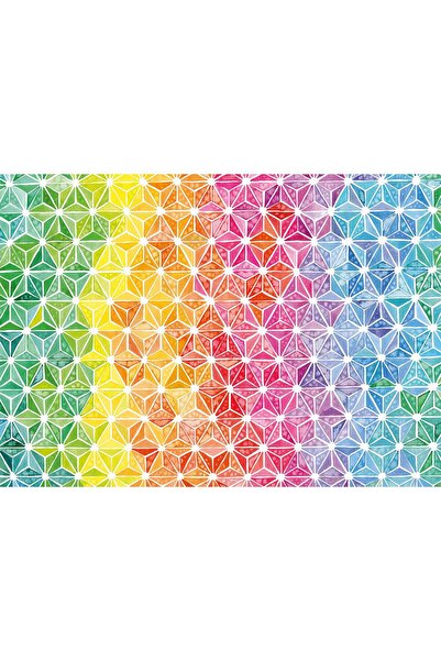 Schmidt Puzzle 1000 piese - Colourful Triangles (Schmidt-57579)