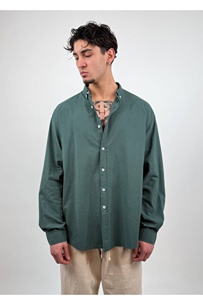 zaee Oversize Flowy Linen Shirt