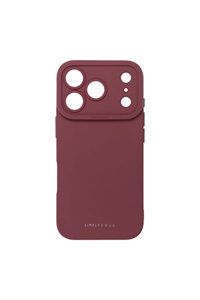 roar Case for Apple iPhone 17 Pro, Moon, Red