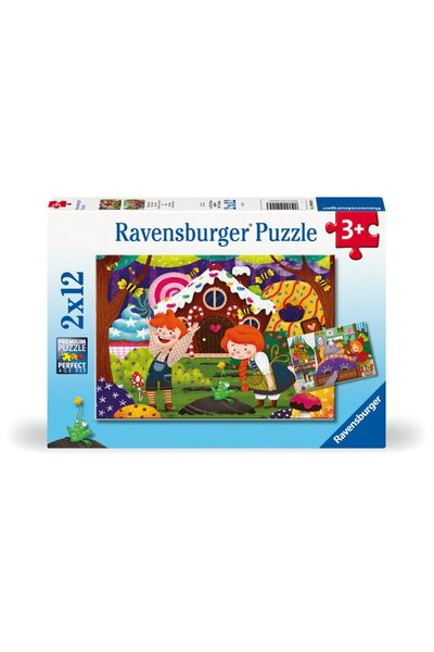 RAVENSBURGER Puzzle 2x12 Pieces - Fairy Tales (Ravensburger-04045)