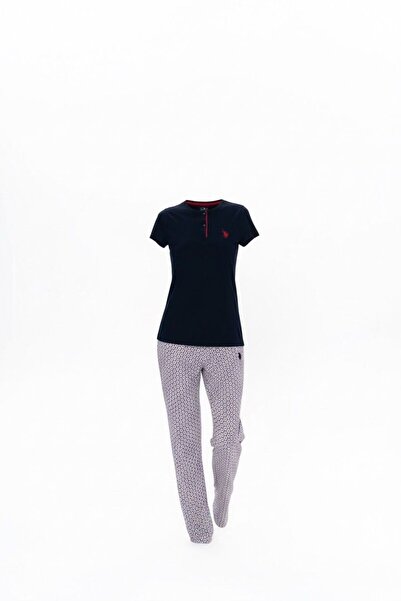 Zeta Group Set de pijamale pentru femei bumbac 100% guler de cămașă cu pliuri...