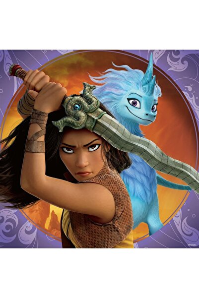 RAVENSBURGER Puzzle 3x49 Pieces - Raya and the Last Dragon (Ravensburger-05098)