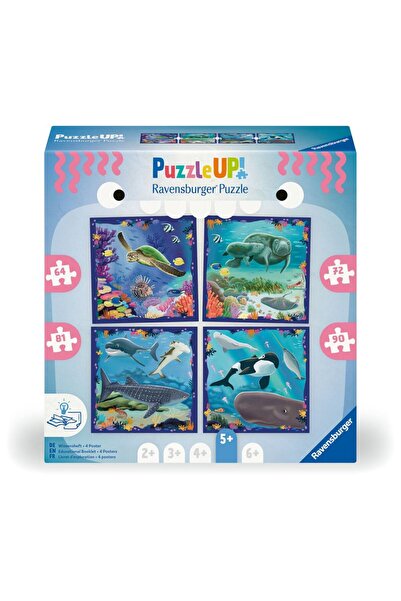RAVENSBURGER Puzzle 64/72/81/90 Pieces - Up Marine Animals (Ravensburger-04004)