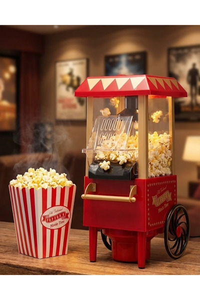 ZERO LAND ماكينة صنع الفشار NRZSNT بدون زيت مع خاصية التسخين السريع (174710) ...