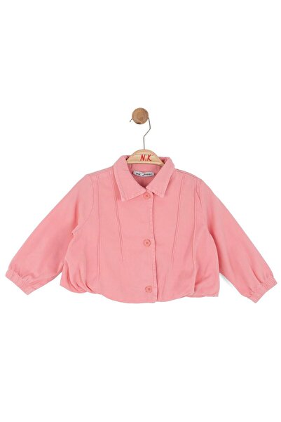 nk kids Baby Girl 1-4 Years Old Green Blommer Jacket Powder