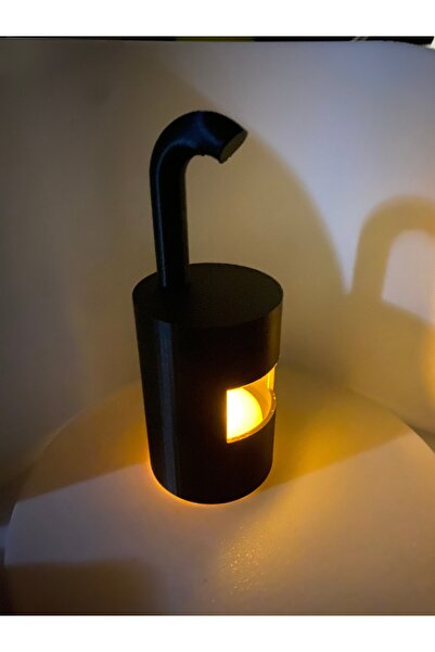 Mays3Dstudio Modern Minimal LED Masa Lambası – Silindir Tasarım Dekoratif Gec...