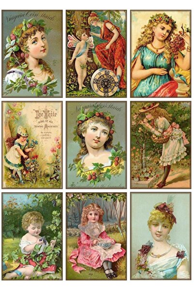 Nova Puzzle Puzzle 1000 piese Nova - Vintage Collage (Nova-Puzzle-41035)