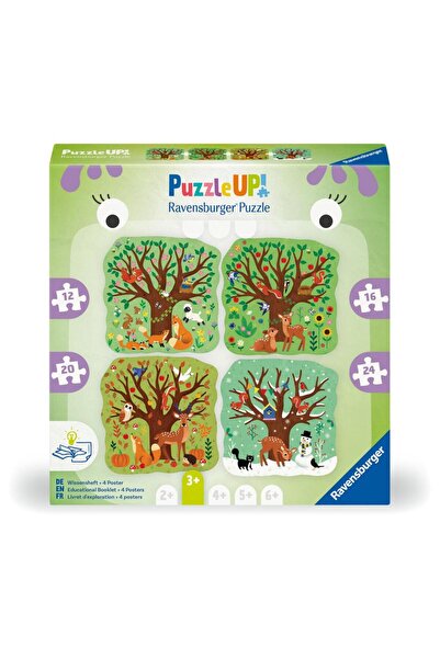 RAVENSBURGER Puzzle 12/16/20/24 Pieces Contour - Up Seasons (Ravensburger-04002)