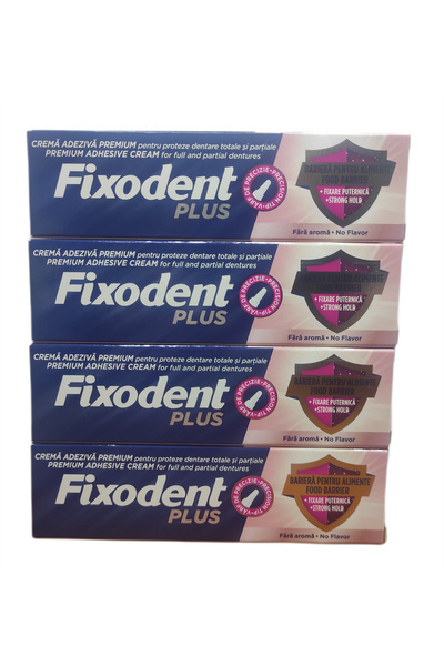 Fixodent PLUS GÜÇLÜ TUTUŞ + GIDA BARIYERİ DİŞ PROTEZ YAPIŞTIRICI KREM 40 GR (...