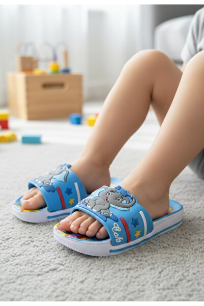 Calx BEBE TERLİK.SEVİMLİ FİL DESENLİ BEBEK&ÇOCUK TERLİK.( Dar Kalıp 1 Numara ...