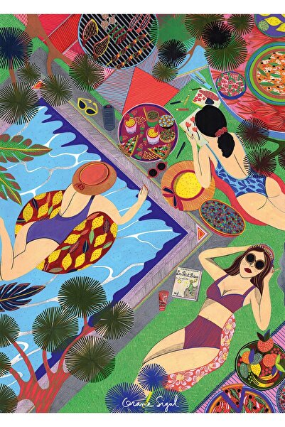 Pieces & Peace Puzzle 1500 pieces - Sigal Orane: L'Ete Dromois (Pieces-and-Pe...