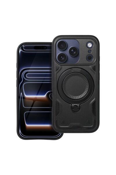 OEM Husa pentru Apple iPhone 17 Pro, Frost Armor, Negru