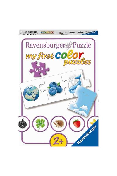 RAVENSBURGER Puzzle 6x4 Pieces - Colorful Objects (Ravensburger-03150)