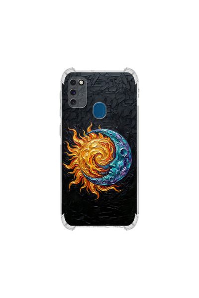 PrintiFy Corner Protection Case Compatible with Samsung Galaxy M21 Metamorpho...