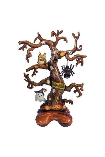 ACTION ONE Eventy Ghost Tree Decoration, 3D Foil Balloon, 132x90cm