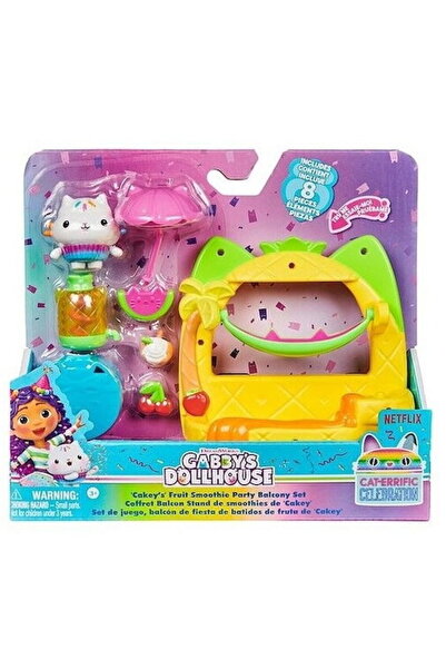 Spin Masters Set de joaca Gabby's Dollhouse - Petrecere pe balcon, 9 piese