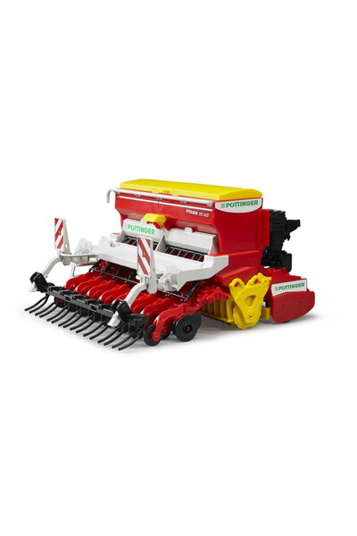Bruder Professional Series Pöttinger Vitasem 302ADD harrow-mounted seed drill...