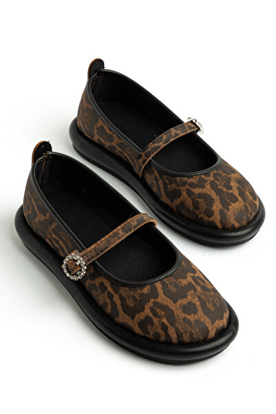 Sabella Moda Women's Loafers Casual Shoes Orthopedic Thick Sole Leopard with ...