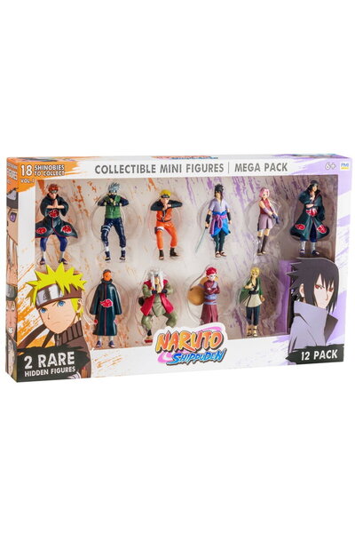 PMI Kids World FIGURINE NARUTO SHIPPUDEN - PACHET 12 EDIȚIE DELUXE VER. A