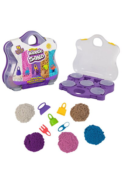 Spinmaster Spin Master Kinetic Sand - Color Play Case, Play Sand