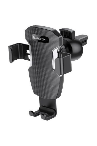 Borofone Suport Auto BH55 Fenix Gravity Black &amp; Silver (prindere la sisit...