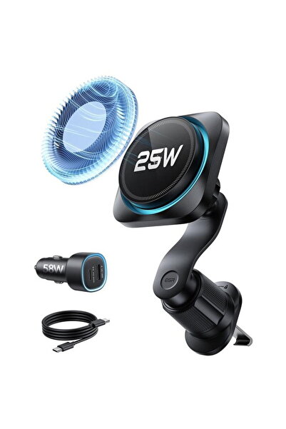 ESR Suport Masina, Magnetic, Prindere Grila de Ventilatie, 360° + Incarcator ...