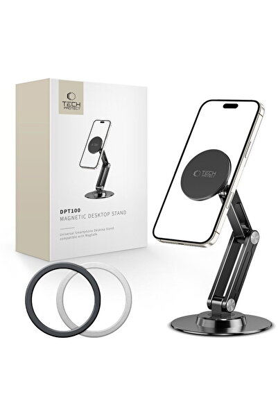 Tech-Protect DPT100 SUPORT MAGNETIC UNIVERSAL MAGSAFE PENTRU TELEFON, NEGRU