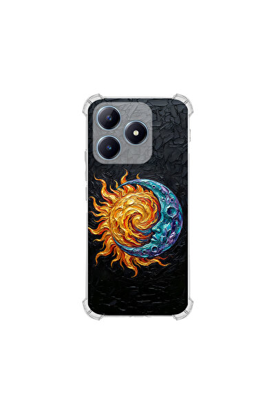 PrintiFy Corner Protection Case Compatible with Realme C63 Metamorphosis Cosm...