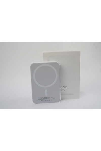 OEM MagSafe Ασύρματη εξωτερική μπαταρία, 10000 mAh, λευκή, μαγνητική