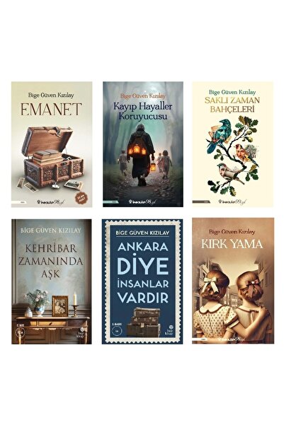 İnkılap Kitabevi Bige Güven Kızılay Roman Seti (6 Kitap)