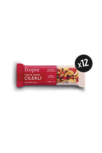 FROPİE Nuts Bar - Strawberry X12