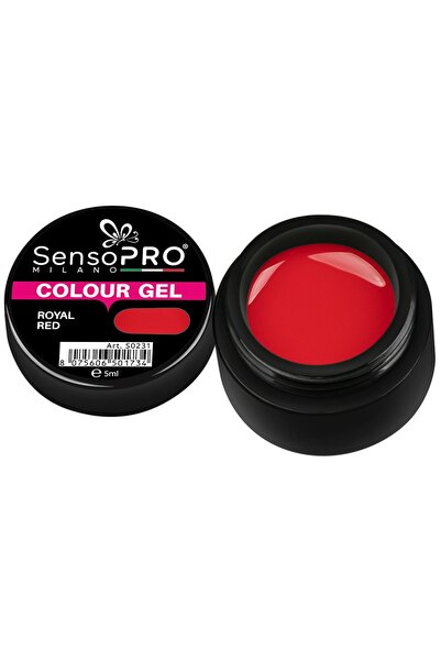 SensoPRO Milano Royal Red Colored UV Gel 5ml,