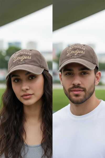 Aware Time Unisex Özle Washed Denim Cap Hat