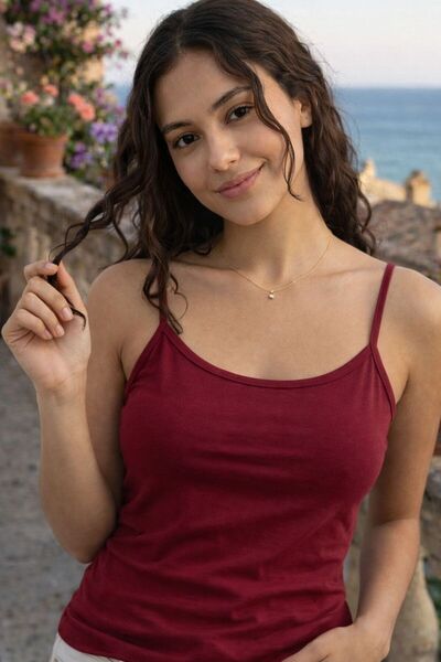 THEBEK Women's Tank Top with Strap