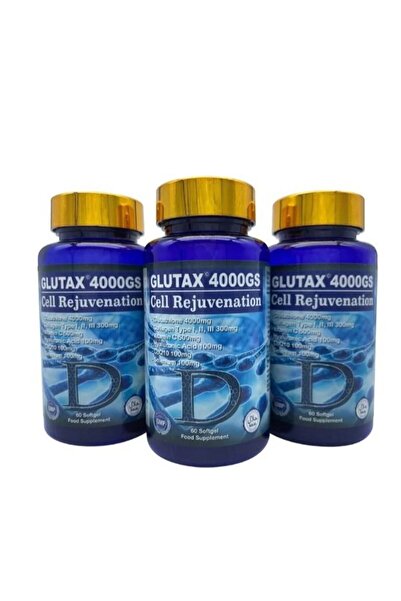Glutax 4000GS - Cell Rejuvenation - Powerful skin Whitening Capsules