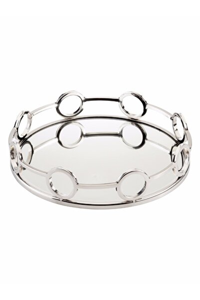 Paşabahçe Engage Metal Yuvarlak Tepsi 33 Cm