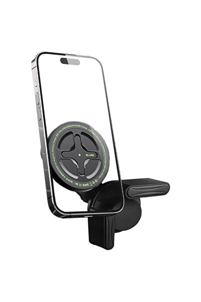 BLUEO Car Phone Holder, Wireless, 15W, Type-C, Adjustable, EV Cars - Ape Lege...