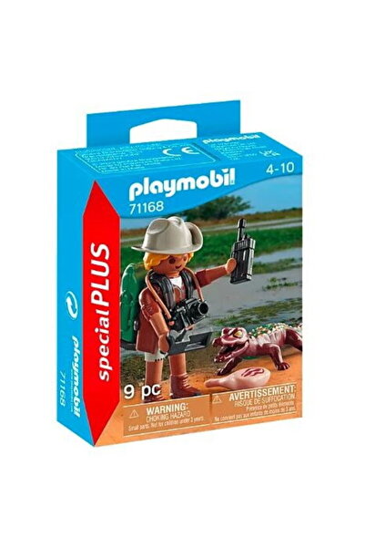 Playmobil Set figurinДѓ Special Plus 71168 Explorer cu aligator