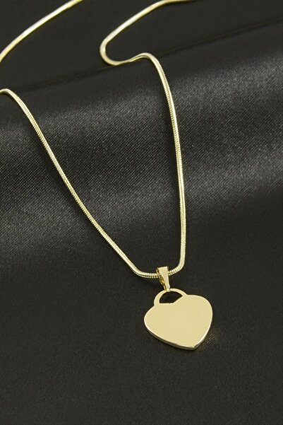 ZERO LAND قلادة NRZSNT Xuping على شكل قلب من الفولاذ الفاخر (175227) - أصفر