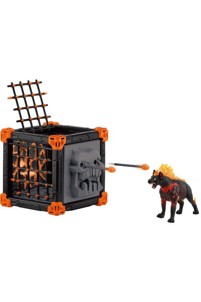 SCHLEICH Eldrador Creatures BattleCave Lava Hyena, toy figure