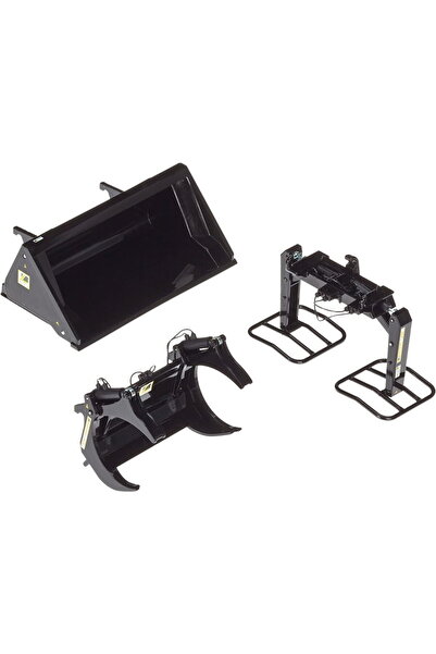 WİKİNG set de scule pentru încărcător frontal Un vehicul negru, model