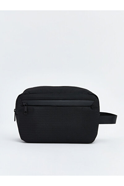 LC Waikiki Black Zippered Men's Handbag